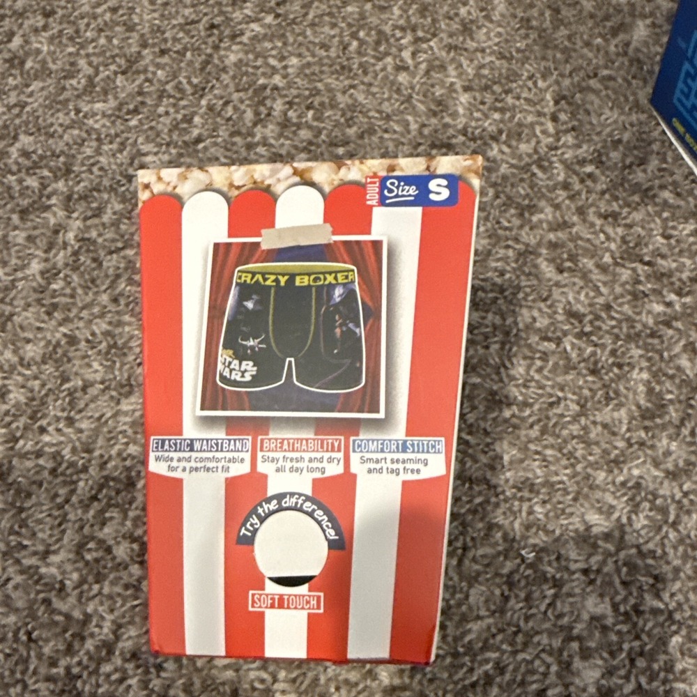 Star Wars Crazy Boxer Size Small